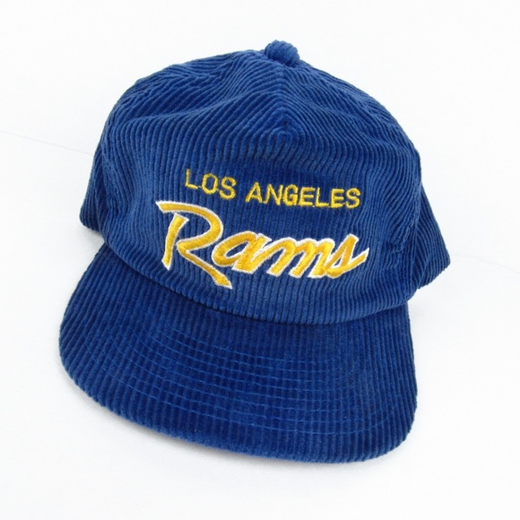 Los Angeles Rams Corduroy Hat Blue 